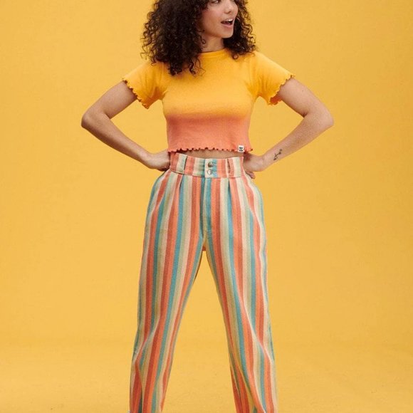 lucy and yak rainbow trousers|OFF 68 